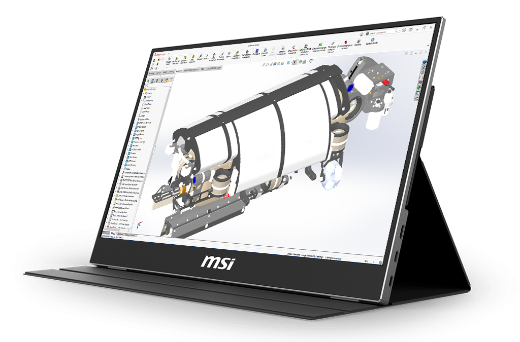 MSI draagbaar beeldscherm voor laptops