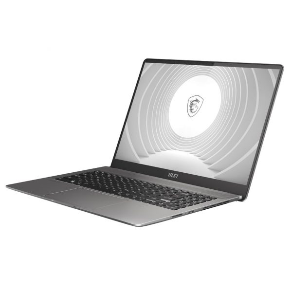 MSI CreatorPro Z16P high performance mobiel werkstation rechtsvoor