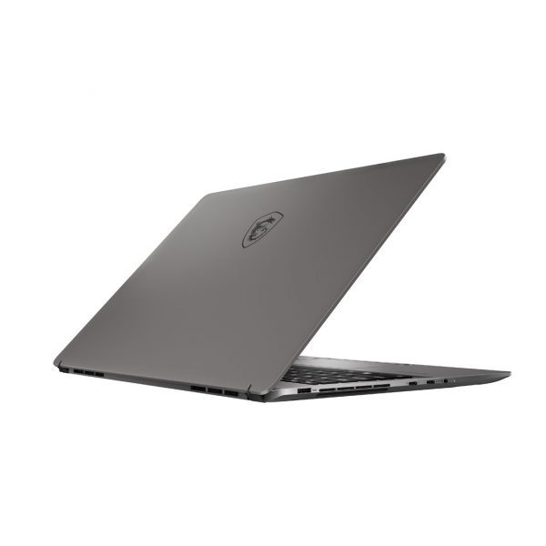 MSI CreatorPro Z16P high performance mobiel werkstation linksachter half dicht
