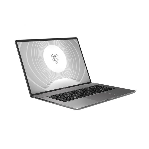 MSI CreatorPro Z17 high performance mobiel werkstation linksvoor