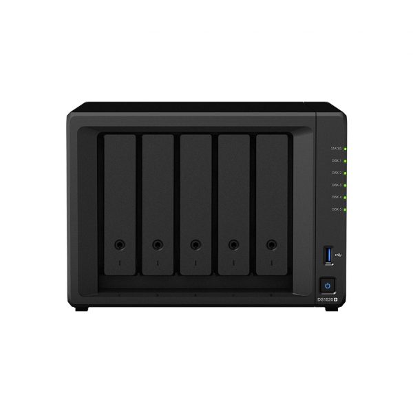 Synology-DS1520+ voorzijde